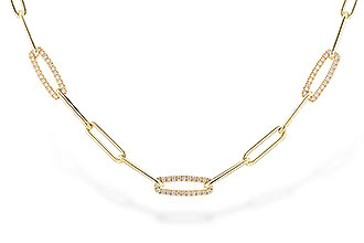 B292-64088: NECKLACE .75 TW (17 INCHES)