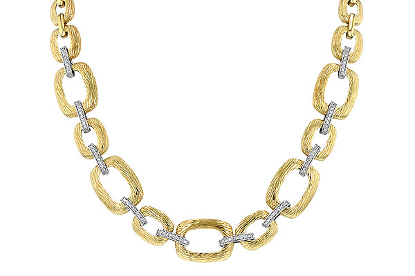 G025-36805: NECKLACE .48 TW (17 INCHES)