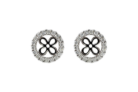 A206-31297: EARRING JACKETS .30 TW (FOR 1.50-2.00 CT TW STUDS)