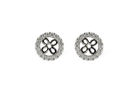 B206-31288: EARRING JACKETS .24 TW (FOR 0.75-1.00 CT TW STUDS)