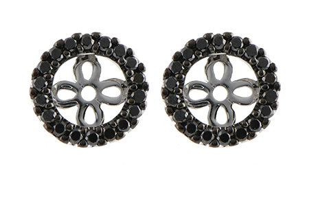 C207-19469: EARRING JACKETS .25 TW (FOR 0.75-1.00 CT TW STUDS)