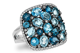 D206-32215: LDS RG 3.67 BLUE TOPAZ 3.94 TGW