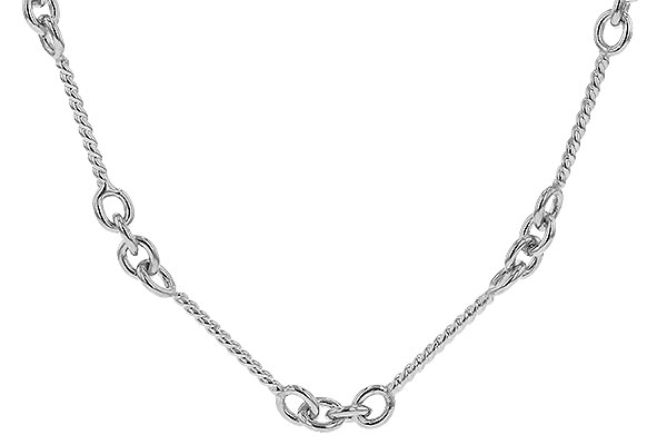 E293-54924: TWIST CHAIN (7IN, 0.8MM, 14KT, LOBSTER CLASP)