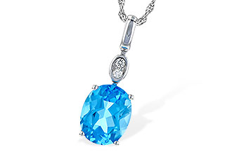 F209-07724: NECK 2.84 BLUE TOPAZ 2.87 TGW (10x8MM BT)
