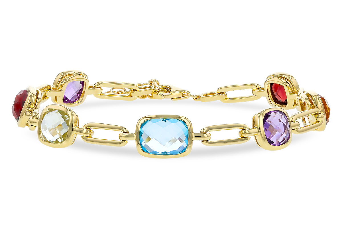 G293-58596: BRACELET 8.87 TW SEMI-PREC (GT,CIT,AMY,G.AMY,BT)