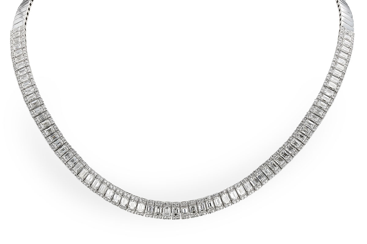 K292-71278: NECKLACE 9.26 E.C. 11.00 TW (16")