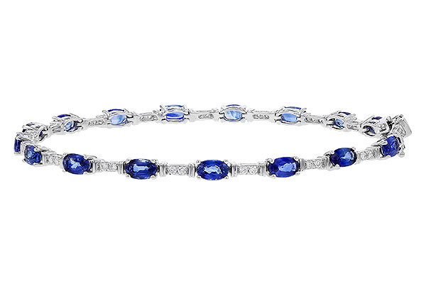 L293-56814: BRACELET 4.92 SAPPHIRE 5.24 TGW (7")